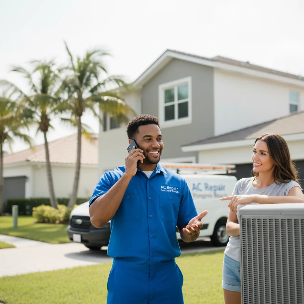 AC Repair Pompano Beach customer support in Anthony